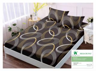 Husa Din Bumbac Tip Finet 90x200cm - Cercuri