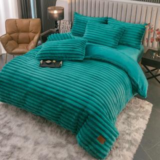 Lenjerie Cocolino 4 Piese Cu Elastic Dungi Groase - Turquoise