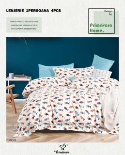 Lenjerie De Pat 100% Bumbac 1 Persoana - Pestisori