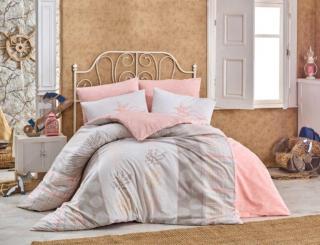 Lenjerie De Pat Din Bumbac 100% Ranforce - Royal Pink