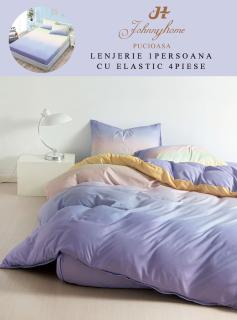 Lenjerie De Pat Finet Cu Elastic 1 Persoana - Apus