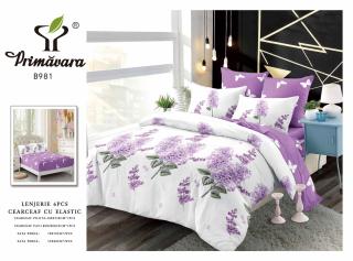 Lenjerie De Pat Finet Cu Elastic - Flori De Liliac
