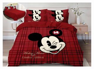 Lenjerie De Pat Finet Premium Disney - Mickey Mouse Editie Limitata