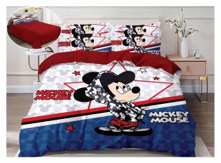 Lenjerie De Pat Finet Premium Disney - Modern City Mickey Mouse