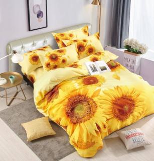 Lenjerie De Pat Finet Premium - Sunflower