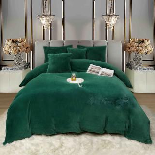 Lenjerie De Pat Fir Scurt Blana Artificiala Iepure - Rabbit Verde