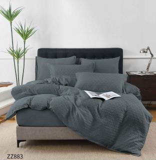 Lenjerie Din Bumbac Tip Finet Cu Elastic Model Crosetat - Gri Antracit
