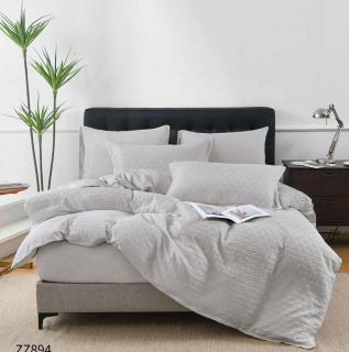 Lenjerie Din Bumbac Tip Finet Cu Elastic Model Crosetat - Gri Deschis