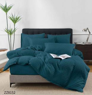 Lenjerie Din Bumbac Tip Finet Cu Elastic Model Crosetat - Verde