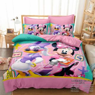 Lenjerie Din Bumbac Tip Finet Premium Cu Elastic - Minnie Si Daisy