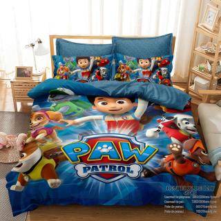 Lenjerie Din Bumbac Tip Finet Premium Cu Elastic  - Patrula Catelusilor - Paw Patrol In Actiune