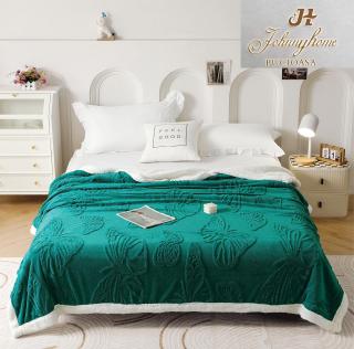 Patura Cocolino Blanita Alba Fluturi 3D - Verde