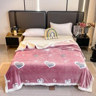 Patura Cocolino Cu Blanita Alba 200x230cm - Inimioare