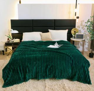 Patura Cocolino Grosime Medie Dungi 230x240cm - Verde
