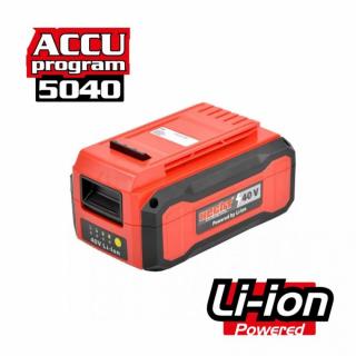 Acumulator Li-Ion HECHT 005050B, tensiune alimentare 40 V, capacitate 5 Ah, program ACCU 5040, producator SAMSUNG