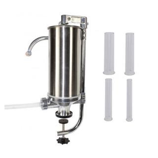 Aparat Carnati Elefant KY-2008CB, 4 kg, metal inox, Vertical + 4 palnii, prindere de masa