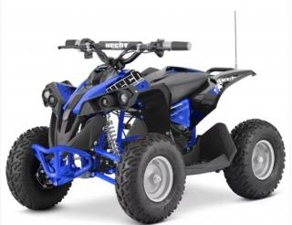 ATV electric Hecht 51060 Blue, acumulator 36 V, 12 Ah, viteza maxima 35 km h, albastru capacitate max 70 kg