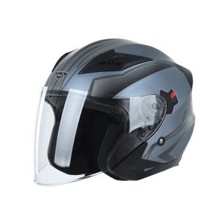 Casca de protectie moto scuter HECHT 52627, material ABS, design modern, marime M