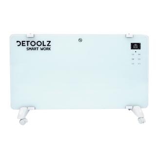 Convector electric 1000W 2000W, maxim 49 C, suprafata 20 m  ², alb, WIFI, Detoolz DZ-EI114