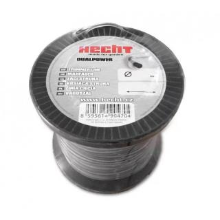 Fir rasucit - patrat - Hecht 10434524r - 2.4 Mm x 345 m insertie metalica resistent la rupere si supraincalzire