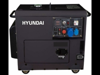 GENERATOR MONOFAZAT INSONORIZAT HYUNDAI DHY6001SE Putere nominala 4.6kW