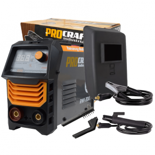 Invertor MMA Procraft RWI 300 INDUSTRIAL Profesional, Heavy Duty, Racire fortata, electrozi 4 mm