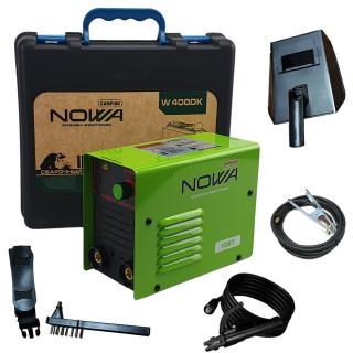 Invertor pentru sudura W400DK NOWA by CAMPION. in valiza, afisaj electronic, electrozi 1.6-5mm