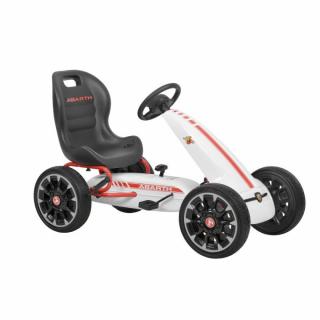 Kart cu pedale HECHT Abarth White