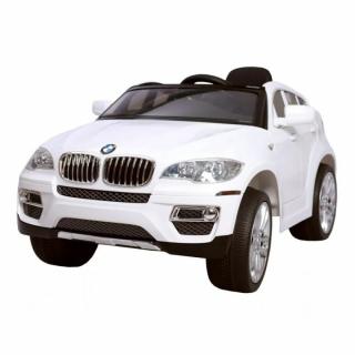 Masina de jucarie cu baterie - bmw x6 - alba - BMWX6-WHITE