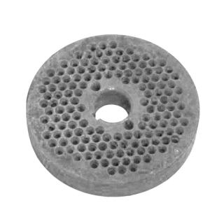 Matrita pentru granulator de furaje din otel cu gauri 4mm, Φ120x20mm