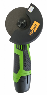 Polizor unghiular cu acumulator Procraft PGA12, 12V   2Ah, panza 76 mm BRUSHLESS, 20000 rotatii