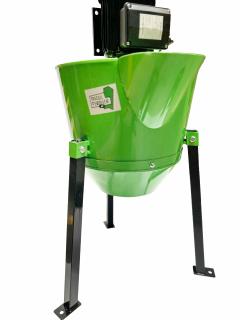 Razatoare de legume si fructe fara samburi Micul Fermier, 1.1KW, capacitate de productie 1200Kg h, volum 35L
