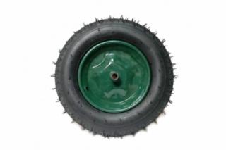 Roata verde 350-8 pentru ax mic (camera) MODEL NOU GF-0107
