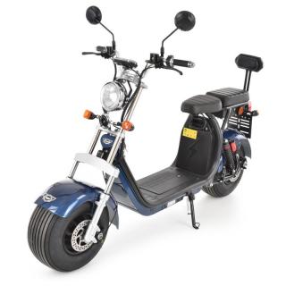 Scuter electric Hecht cocis blue motor 1500 w viteza maxima 45 km h autonomie maxim 60 km albastru