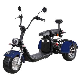 Scuter electric Hecht cocis max blue motor 2000 w viteza maxima 45 km h