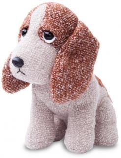 Catelusul Basset 20cm, Aurora Fabbies, textil