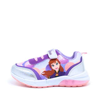 Pantofi sport cu luminite Frozen Anna  Elsa, multicolor, marimi 27-32