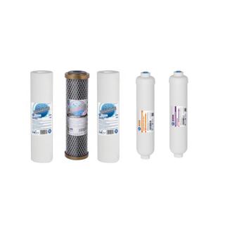Set 5 filtre de schimb purificator cu osmoza RO6-CRT