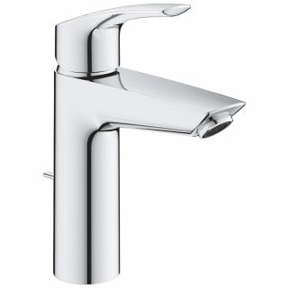 Baterie baie pentru lavoar, Grohe Eurosmart 23322003, montaj stativ, monocomanda, finisaj cromat