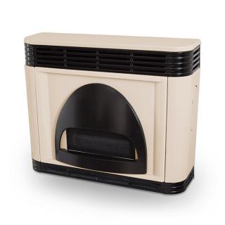 Convector Lampart GALA VISION 30K cu evacuare la cos cu arzator ceramic 4.1KW