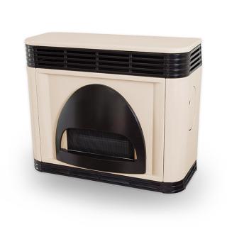 Convector Lampart GALA VISION 50P cu evacuare la parapet cu arzator ceramic 5.5KW