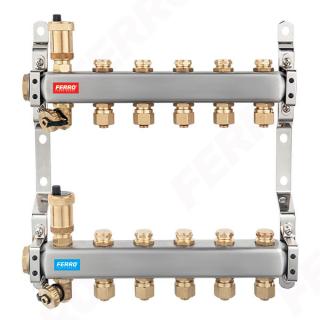 Distribuitor-colector pentru calorifere FERRO SN-RO010S