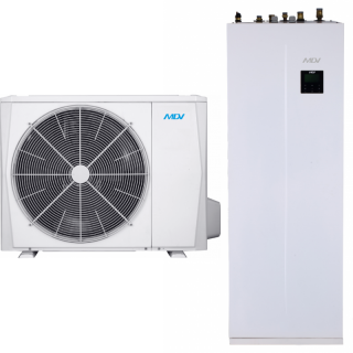 Pompa de caldura   All in One   R32 split 10kW 1x230 (cu boiler incorporat 190L) HYUNDAI [ HYHA-V10W D2N8 + HYHB-A100 190CD30GN8 ]