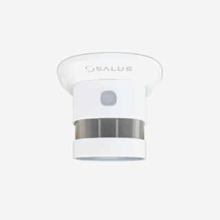 Senzor de fum smart   inteligent Salus SD600, Wi-Fi, alimentare baterie, alb