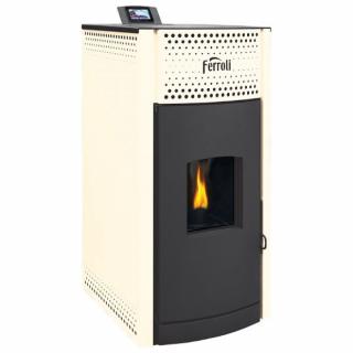 Termosemineu pe peleti Ferroli Salerno Pellet 24 kW