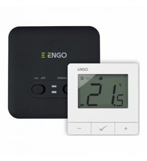 TERMOSTAT DE CAMERA CONTROLABIL PRIN INTERNET WIFI ALB E20I-W ENGO