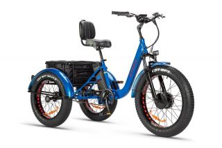 Tricicleta electrica cu pedale ZT-80 - Mini Trailer