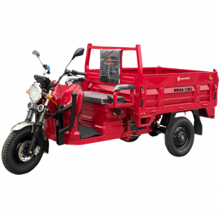 Triciclu electric cu remorca, basculabil la buton, motor 3900W, baterii 58Ah, Viteza 25km h, Dump