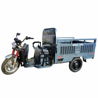 Triciclu electric transport marfa basculabil, motor 3900W, baterii 60Ah, Viteza 25km h, JP1500 (25km h)