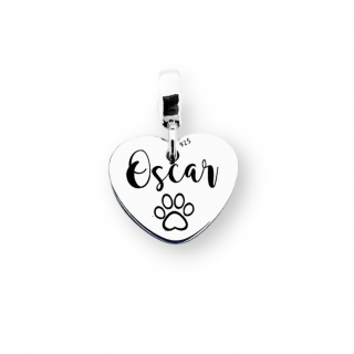 Charm argint personalizat My Favourite Pet